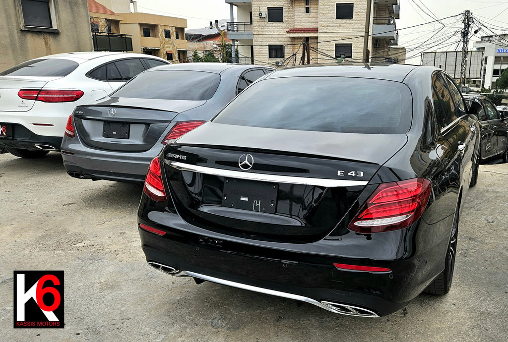 MERCEDES E43 AMG - V6 TWIN TURBO - 2018