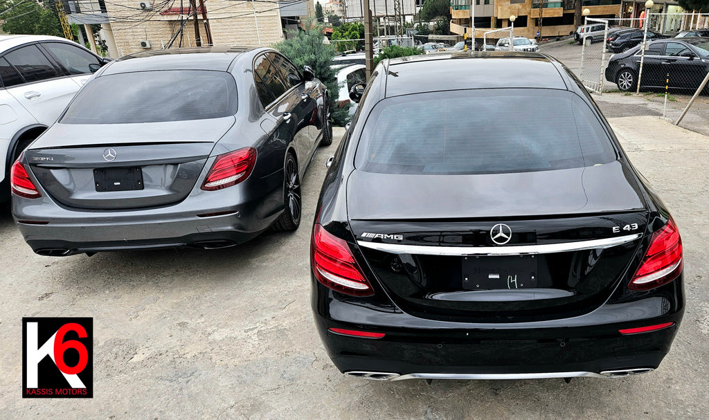 MERCEDES E43 AMG - V6 TWIN TURBO - 2018