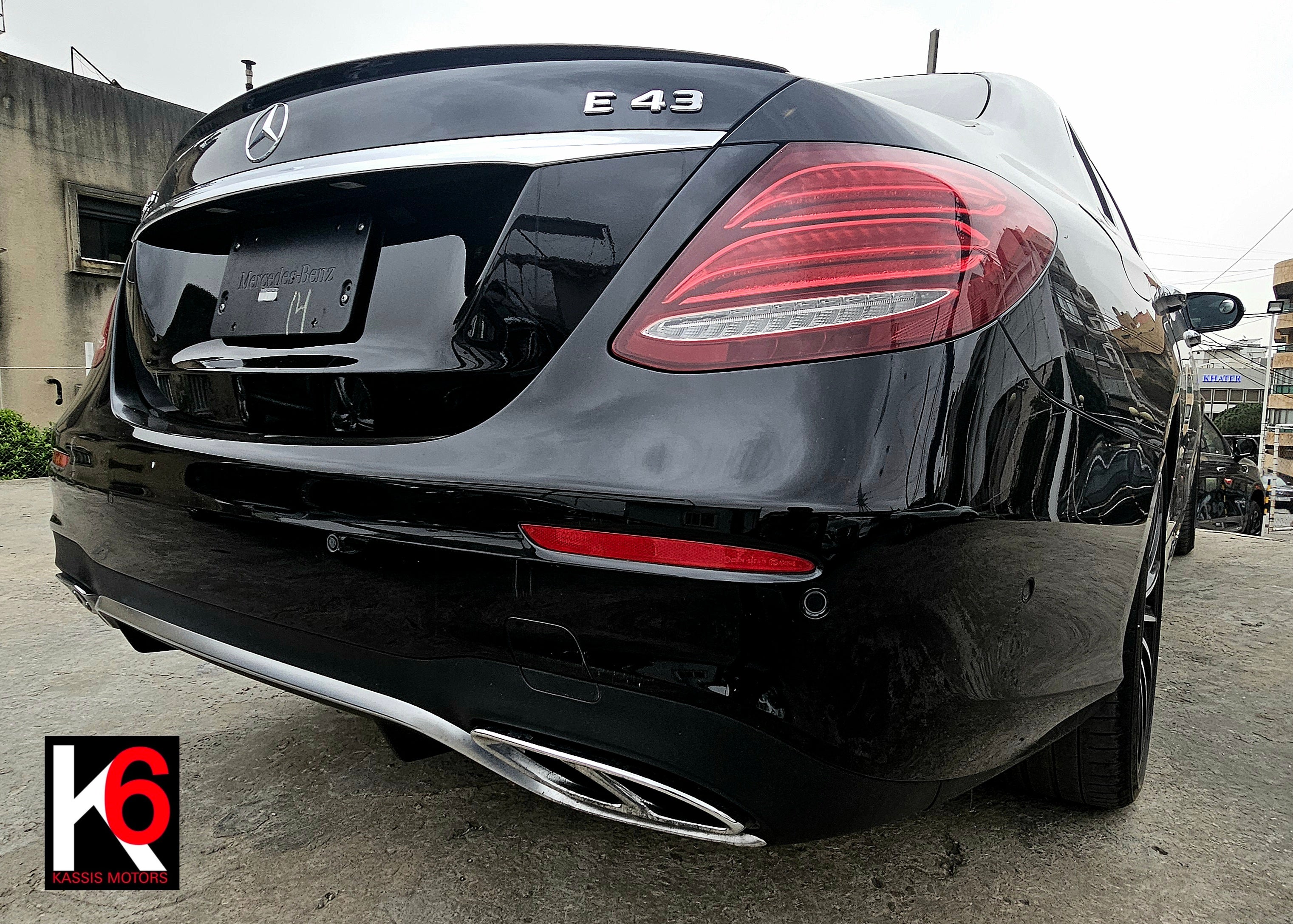 MERCEDES E43 AMG - V6 TWIN TURBO - 2018