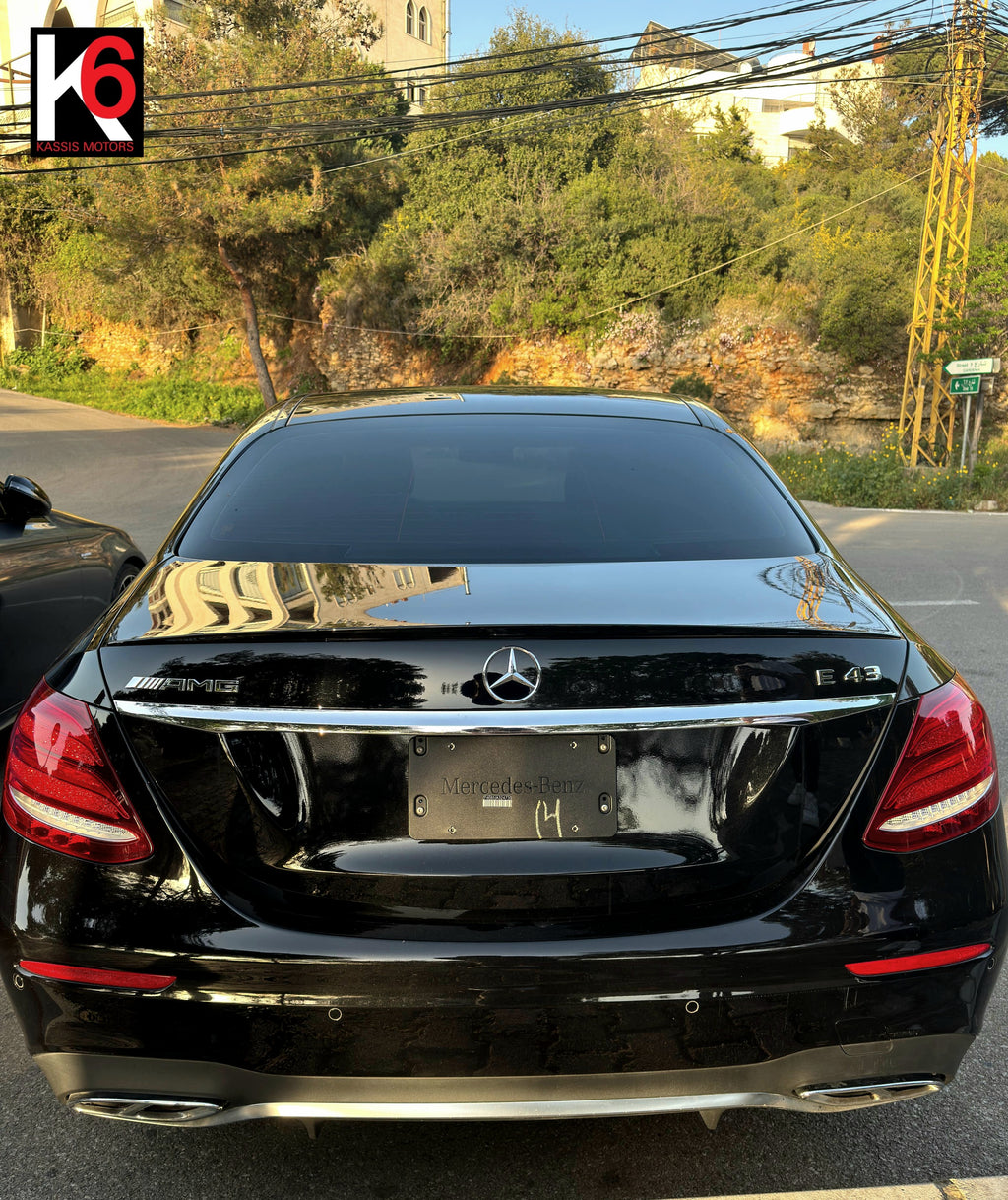 MERCEDES E43 AMG - V6 TWIN TURBO - 2018