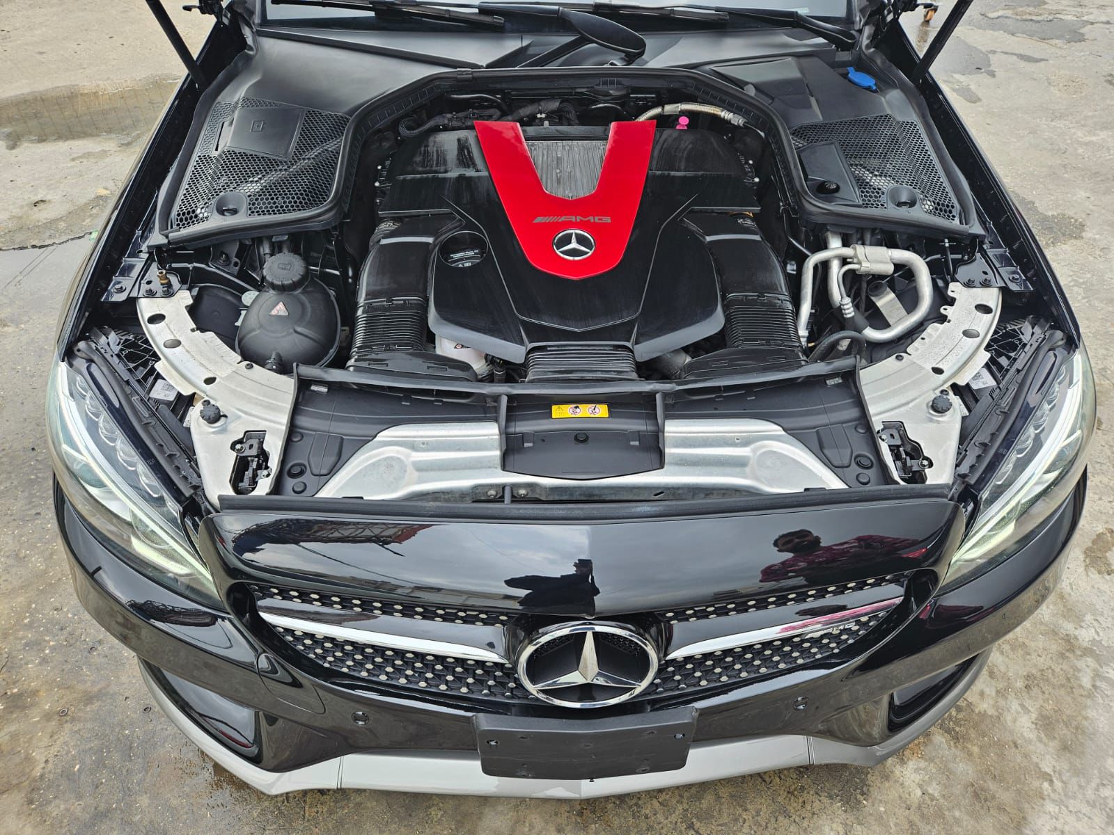 MERCEDES C43 AMG- V6 TWIN TURBO- 2017