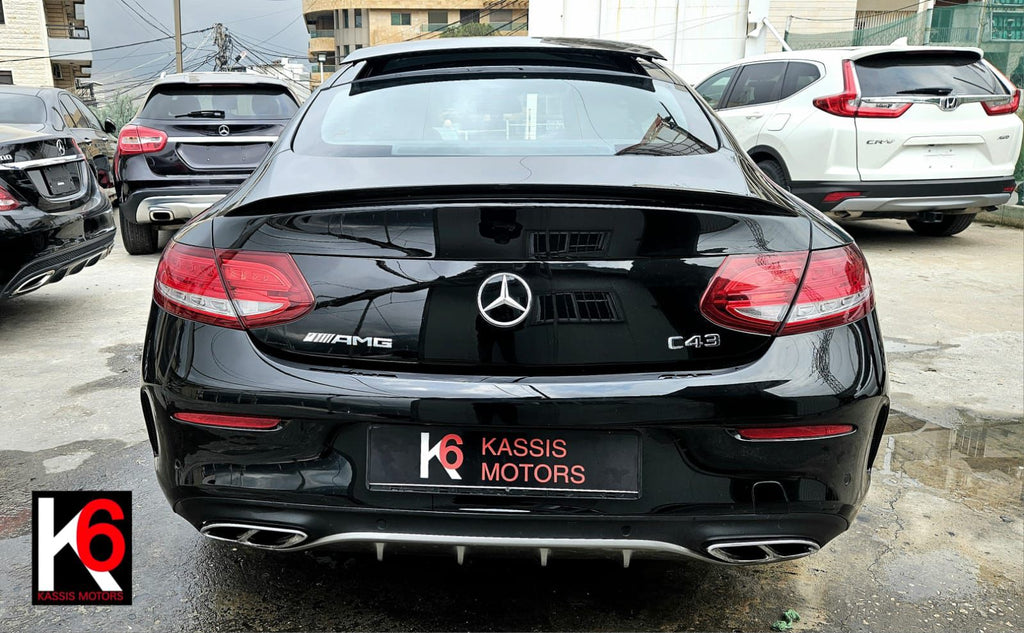 MERCEDES C43 AMG- V6 TWIN TURBO- 2017